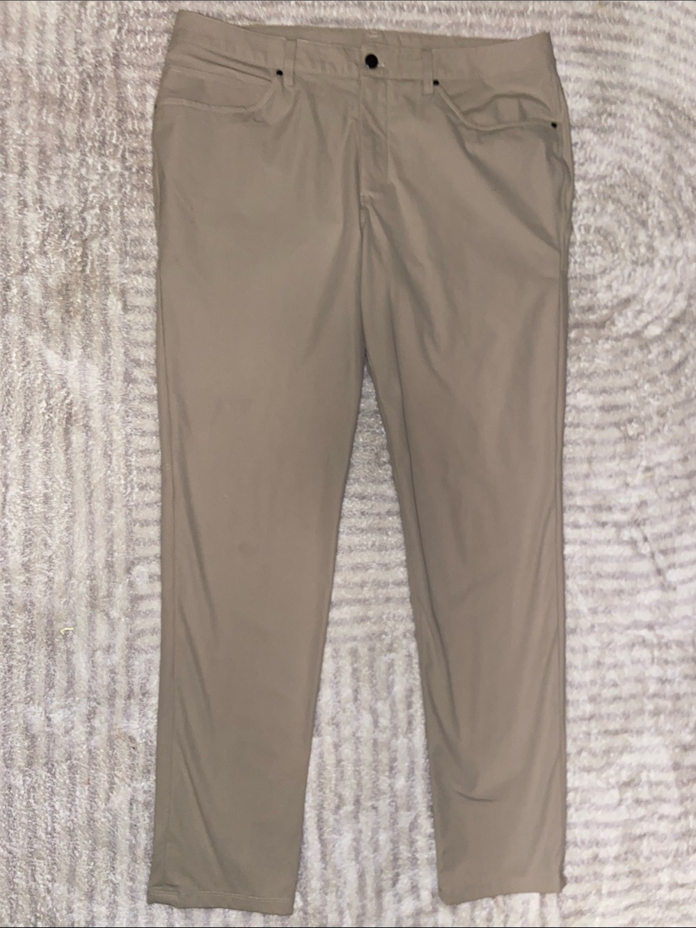 lululemon athletica Men's Tan Stretch Pants Size 36